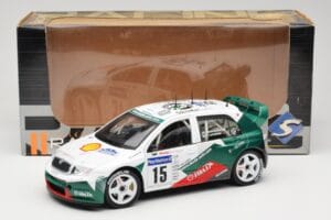 Skoda Fabia WRC #15 T. Gardemeister / P. Lukander WRC 1999 Solido 1:18 90457 Metal - imagem 8 de 8