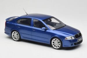 Skoda Octavia RS 1Z Race Blue Metallic Otto 1:18 OT478 Resina - imagem 4 de 6