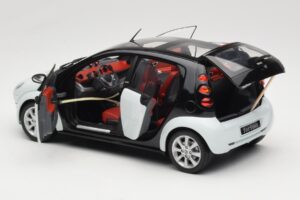 Smart Forfour Branco Kyosho 1:18 0019141V001C01Q00 Metal - imagem 5 de 8