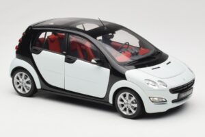 Smart Forfour Branco Kyosho 1:18 0019141V001C01Q00 Metal - imagem 6 de 8
