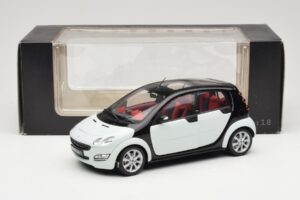 Smart Forfour Branco Kyosho 1:18 0019141V001C01Q00 Metal - imagem 8 de 8