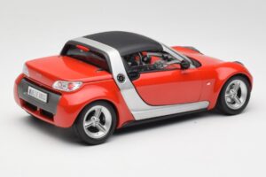 Smart Roadster Vermelho Bburago 1:18 34099 Metal - imagem 3 de 8