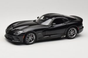SRT Viper GTS Preto Maisto 1:18 31128 Metal