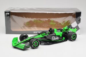 Stake F1 Team Kick Sauber C44 #77 V. Bottas Emilia Romagna GP 2024 Minichamps 1:18 117240177 Metal - imagem 7 de 7