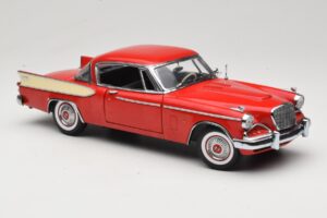 Studebaker Golden Hawk Apache Red Motor City 1:18 80009 Metal - imagem 6 de 8