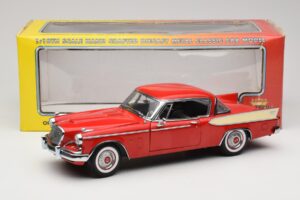 Studebaker Golden Hawk Apache Red Motor City 1:18 80009 Metal - imagem 8 de 8