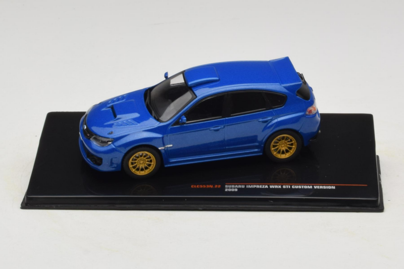 Subaru Impreza WRX STI GR Custom Version Azul IXO 1:43 Subaru Impreza WRX STI GR Custom Version Azul IXO 1:43 CLC553N Metal