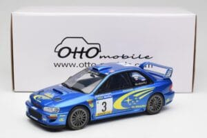 Subaru Impreza S6 WRC #3 R. Burns / R. Reid Rally Catalunya 2000 Otto 1:18 OT472 Resina - imagem 6 de 6