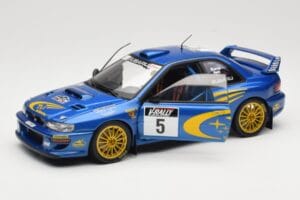 Subaru Impreza WRC #5 R. Burns / R. Reid Rally de France 1999 AUTOart 1:18 89993 Metal - imagem 2 de 8