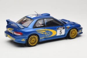 Subaru Impreza WRC #5 R. Burns / R. Reid Rally de France 1999 AUTOart 1:18 89993 Metal - imagem 3 de 8