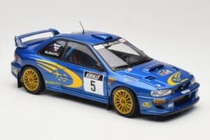 Subaru Impreza WRC #5 R. Burns / R. Reid Rally de France 1999 AUTOart 1:18 89993 Metal - imagem 6 de 8