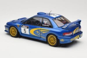 Subaru Impreza WRC #5 R. Burns / R. Reid Rally de France 1999 AUTOart 1:18 89993 Metal - imagem 7 de 8
