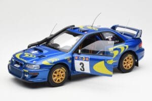 Subaru Impreza WRC #3 C. McRae / N. Grist Safari Rally Winner 1997 AUTOart 1:18 89792 Metal - imagem 2 de 8