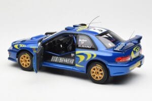 Subaru Impreza WRC #3 C. McRae / N. Grist Safari Rally Winner 1997 AUTOart 1:18 89792 Metal - imagem 5 de 8