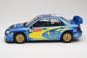 Subaru Impreza WRC S9 #7 P. Solberg / P. Mills Rally Great Britain 2003 Otto 1:12 G092 Resina - imagem 3 de 6