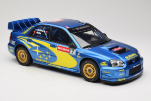 Subaru Impreza WRC S9 #7 P. Solberg / P. Mills Rally Great Britain 2003 Otto 1:12 G092 Resina - imagem 4 de 6