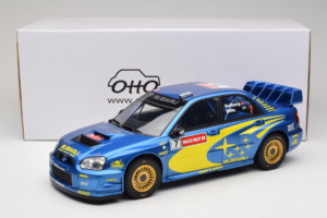 Subaru Impreza WRC S9 #7 P. Solberg / P. Mills Rally Great Britain 2003 Otto 1:12 G092 Resina - imagem 6 de 6
