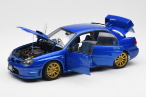 Subaru Impreza WRX STI GD Azul AUTOart 1:18 78681 Metal - imagem 2 de 8