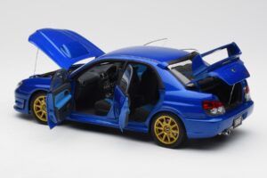 Subaru Impreza WRX STI GD Azul AUTOart 1:18 78681 Metal - imagem 5 de 8