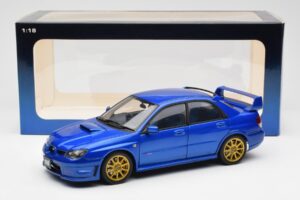 Subaru Impreza WRX STI GD Azul AUTOart 1:18 78681 Metal - imagem 8 de 8