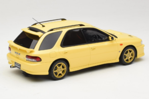 Subaru Impreza WRX STI Version VI Sport Wagon Cashmere Yellow Otto 1:18 OT1198 Metal - imagem 2 de 6