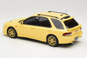 Subaru Impreza WRX STI Version VI Sport Wagon Cashmere Yellow Otto 1:18 OT1198 Metal - imagem 5 de 6