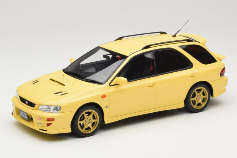 Subaru Impreza WRX STI Version VI Sport Wagon Cashmere Yellow Otto 1:18 OT1198 Metal