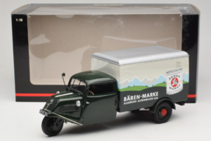 Tempo Hanseat Kastenwagen Baren Marken Minichamps 1:18 150099045 Metal - imagem 6 de 6