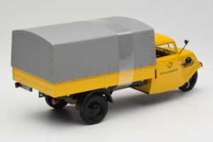 Tempo Hanseat Kastenwagen Deutsche Post Minichamps 1:18 TEMPO001 Metal - imagem 2 de 6