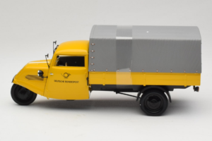 Tempo Hanseat Kastenwagen Deutsche Post Minichamps 1:18 TEMPO001 Metal - imagem 3 de 6