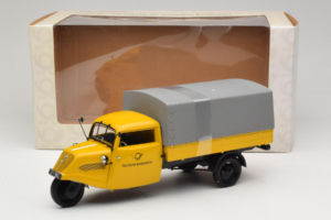 Tempo Hanseat Kastenwagen Deutsche Post Minichamps 1:18 TEMPO001 Metal - imagem 6 de 6
