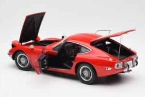 Toyota 2000 GT Vermelho AUTOart 1:18 78741 Metal - imagem 5 de 8