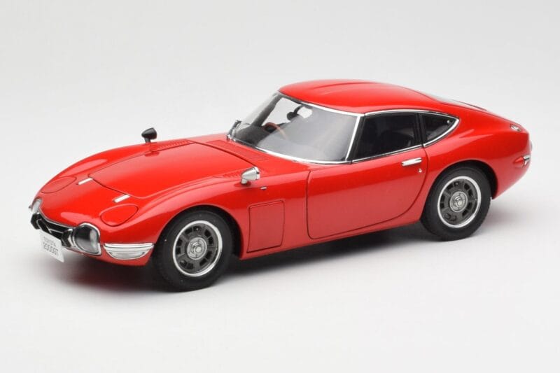 Toyota 2000 GT Vermelho AUTOart 1:18 78741 Metal