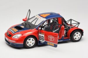 Toyota Auris WRC #8 Panis / Balas WRC 2003 Solido 1:18 90598 Metal - imagem 2 de 8