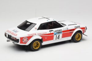 Toyota Celica 2000 GT RA21 #14 P-I. Walfridson RAC Rally 1977 IXO 1:18 18RMC189B Metal - imagem 2 de 6