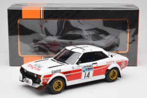 Toyota Celica 2000 GT RA21 #14 P-I. Walfridson RAC Rally 1977 IXO 1:18 18RMC189B Metal - imagem 6 de 6