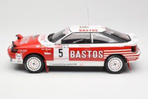 Toyota Celica GT-Four ST165 #5 R. Verreydt / G. Biar Haspengouw Rally 1990 IXO 1:18 18RMC119 Metal - imagem 3 de 6