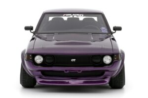 Toyota Celica RA24 Restomod Midnight Violeta Otto 1:18 OT1089 Resina - imagem 4 de 5