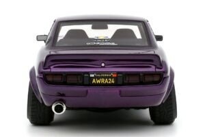 Toyota Celica RA24 Restomod Midnight Violeta Otto 1:18 OT1089 Resina - imagem 5 de 5