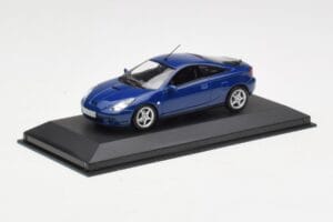 Toyota Celica T200 Azul Escuro Minichamps 1:43 TOYOTA006 Metal - imagem 2 de 4