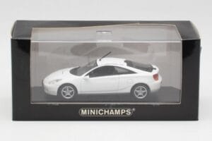 Toyota Celica T230 Branco Minichamps 1:43 430168922 Metal - imagem 4 de 4
