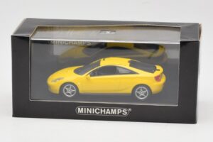 Toyota Celica T230 Amarelo Minichamps 1:43 430168924 Metal - imagem 4 de 4