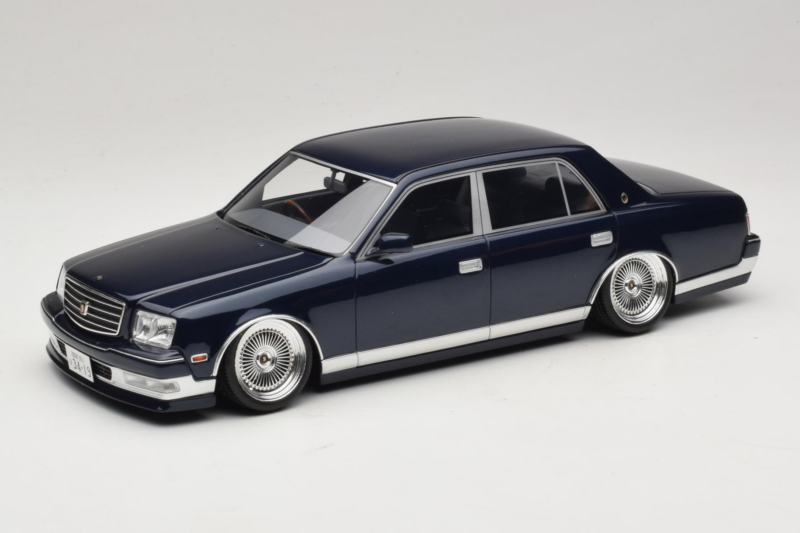 Toyota Century VG45 V12 Stance Blue Mica Otto 1:18 OT1218 Resina