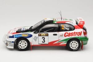 Toyota Corolla WRC #3 C. Sainz / L. Moya Safari Rally 1999 AUTOart 1:18 89982 Metal - imagem 4 de 8