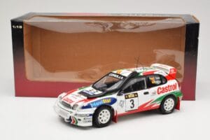 Toyota Corolla WRC #3 C. Sainz / L. Moya Safari Rally 1999 AUTOart 1:18 89982 Metal - imagem 8 de 8