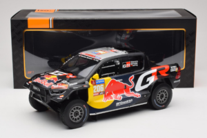 Toyota GR DKR Hilux Evo #206 L. Moraes / A. Monleon Rally Dakar 2024 IXO 1:18 18RMC238A Metal - imagem 6 de 6