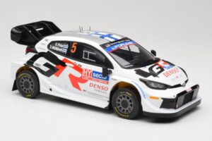 Toyota GR Yaris Rally1 #5 Toyota Gazoo Racing WRT S. Pajari / E. Malkonen Rally Finland 2024 IXO 1:18 18RMC217 Metal - imagem 4 de 6