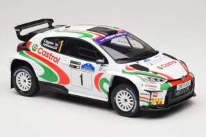 Toyota GR Yaris Rally2 #1 C. Ingram / R. Whittock Voyonic Grampian Forest Rally 2024 IXO 1:18 18RMC213 Metal - imagem 4 de 6
