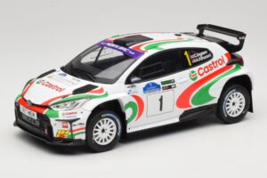 Toyota GR Yaris Rally2 #1 C. Ingram / R. Whittock Voyonic Grampian Forest Rally 2024 IXO 1:18 18RMC213 Metal