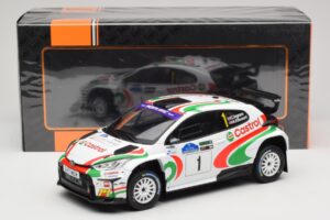 Toyota GR Yaris Rally2 #1 C. Ingram / R. Whittock Voyonic Grampian Forest Rally 2024 IXO 1:18 18RMC213 Metal - imagem 6 de 6